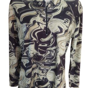 Black / Gold Swirl - Long Sleeve
