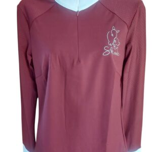 Mesh Sleeve Show Shirt - Long Sleeve